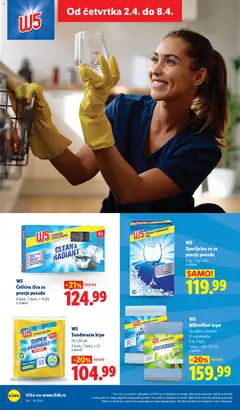 Lidl katalog - pregled Lidl kataloga - važi od 02.04.2026 | Strana: 44 | Proizvode: W5, So