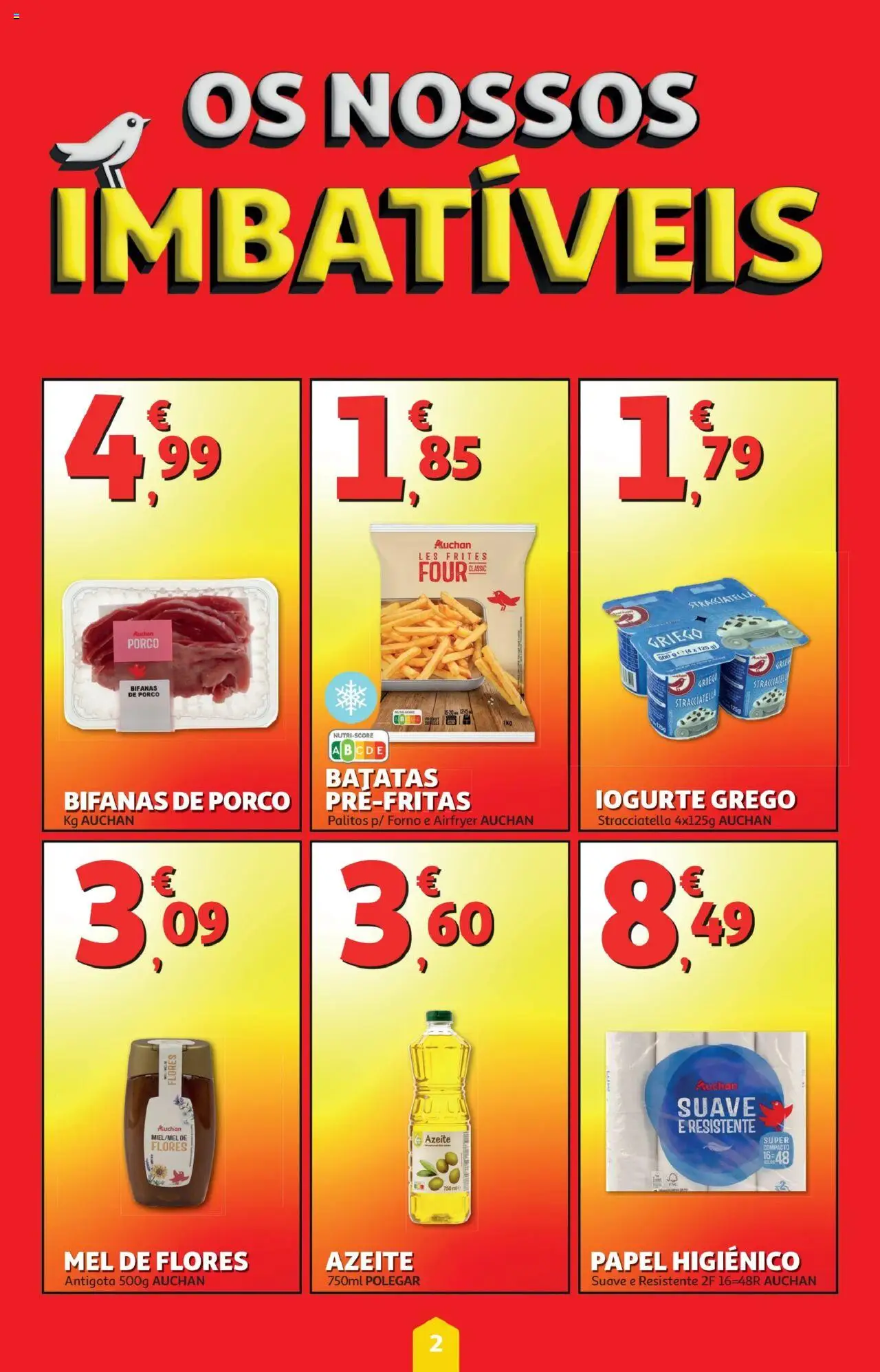 Minipreço folheto │ válido de 16.10.2025 | Página: 2 | Produtos: Forno, Azeite, Flores, Iogurte