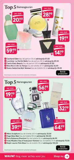 Etos folder - Voorbeeld van een folder van Etos, geldig van 16.03.2026 | Pagina: 38 | Producten: La, Parfum, Eau de toilette