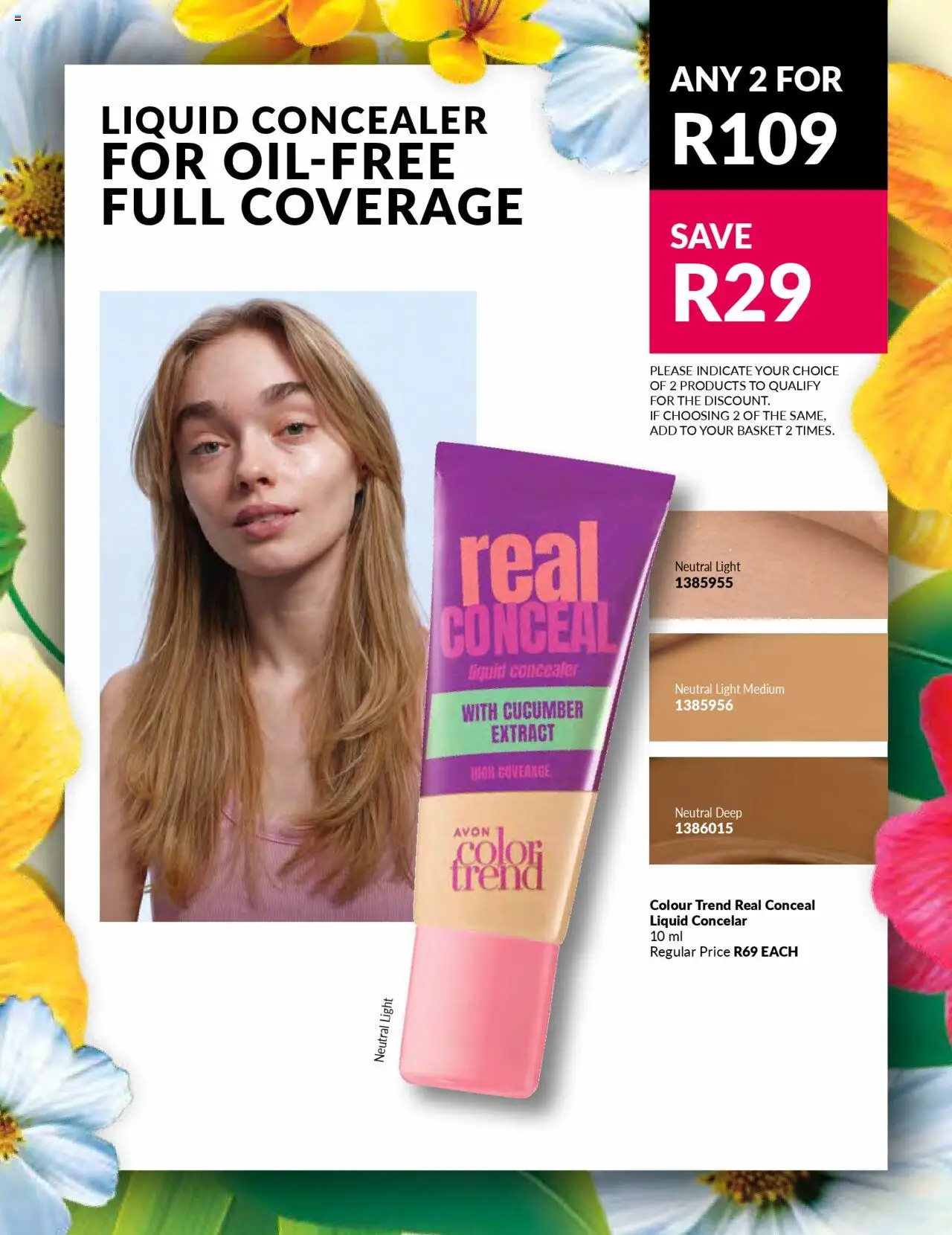 New Avon catalogue – valid from 19.09.2025 | Page: 20 | Products: Basket, Light, Concealer