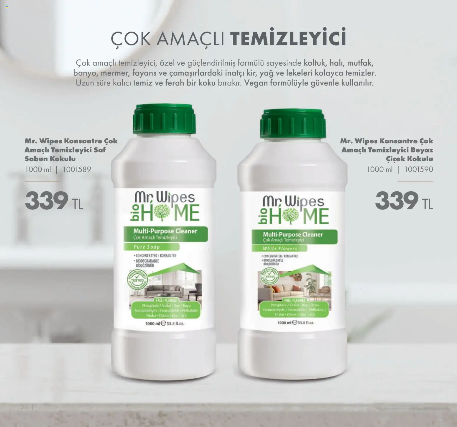 Farmasi Katalog - 01.01.2026 tarihinden itibaren geçerlidir | Sayfa: 92 | Ürünler: Sabun, Koku, Yağ