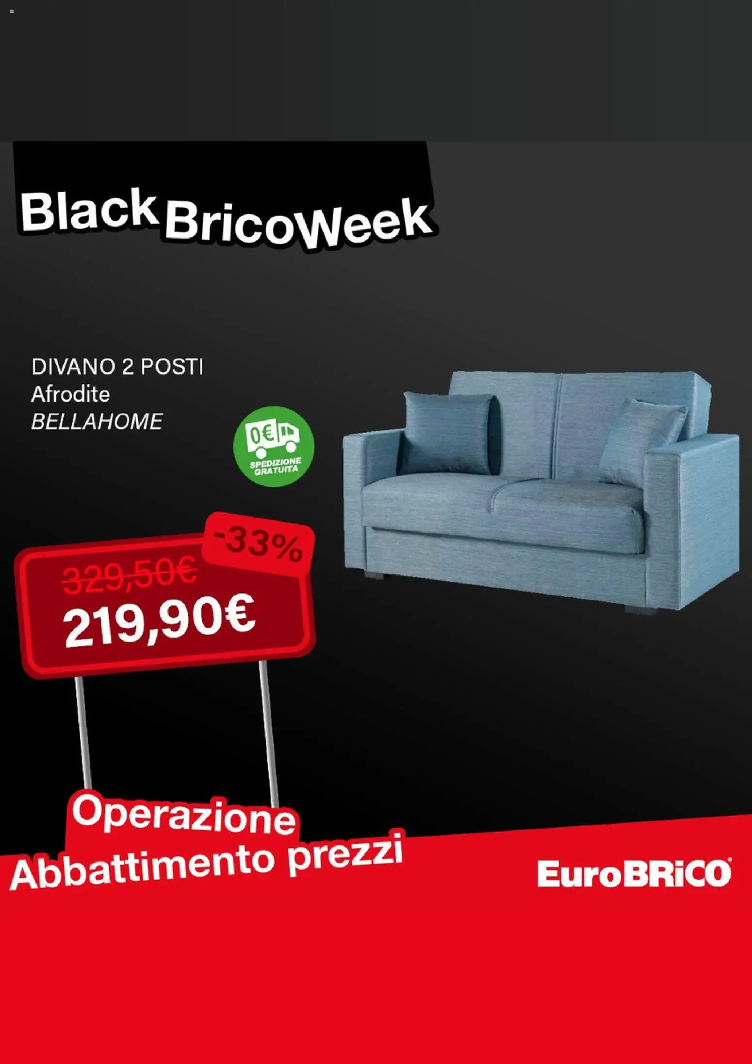 Volantino Eurobrico del 25.11.2025 | Pagina: 3 | Prodotti: Divano