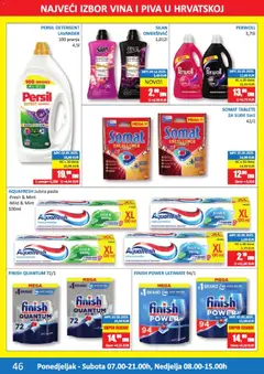 Vrutak - Katalog - Pregled kataloga iz trgovine Vrutak, vrijedi od 15.12.2025 | Stranica: 46 | Proizvodi: Omekšivač, Finish, Somat, Perwoll