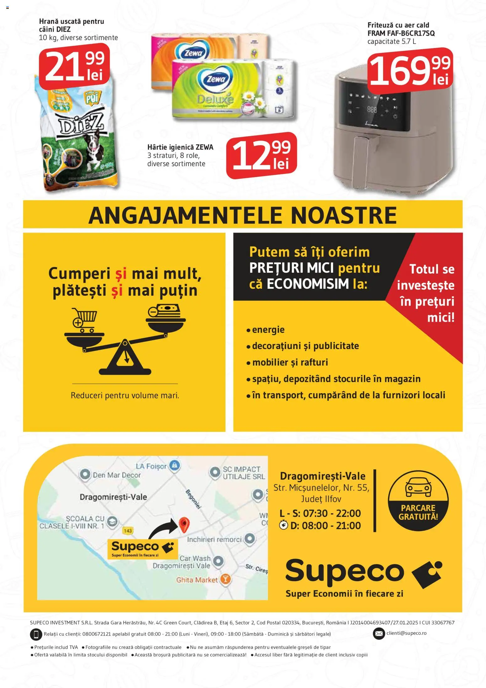 Noul catalog Supeco – valabil de la 27.11.2025 | Pagină: 12 | Produse: Ginseng, Friteuză, Mici, Peluş Köpek Yatağı