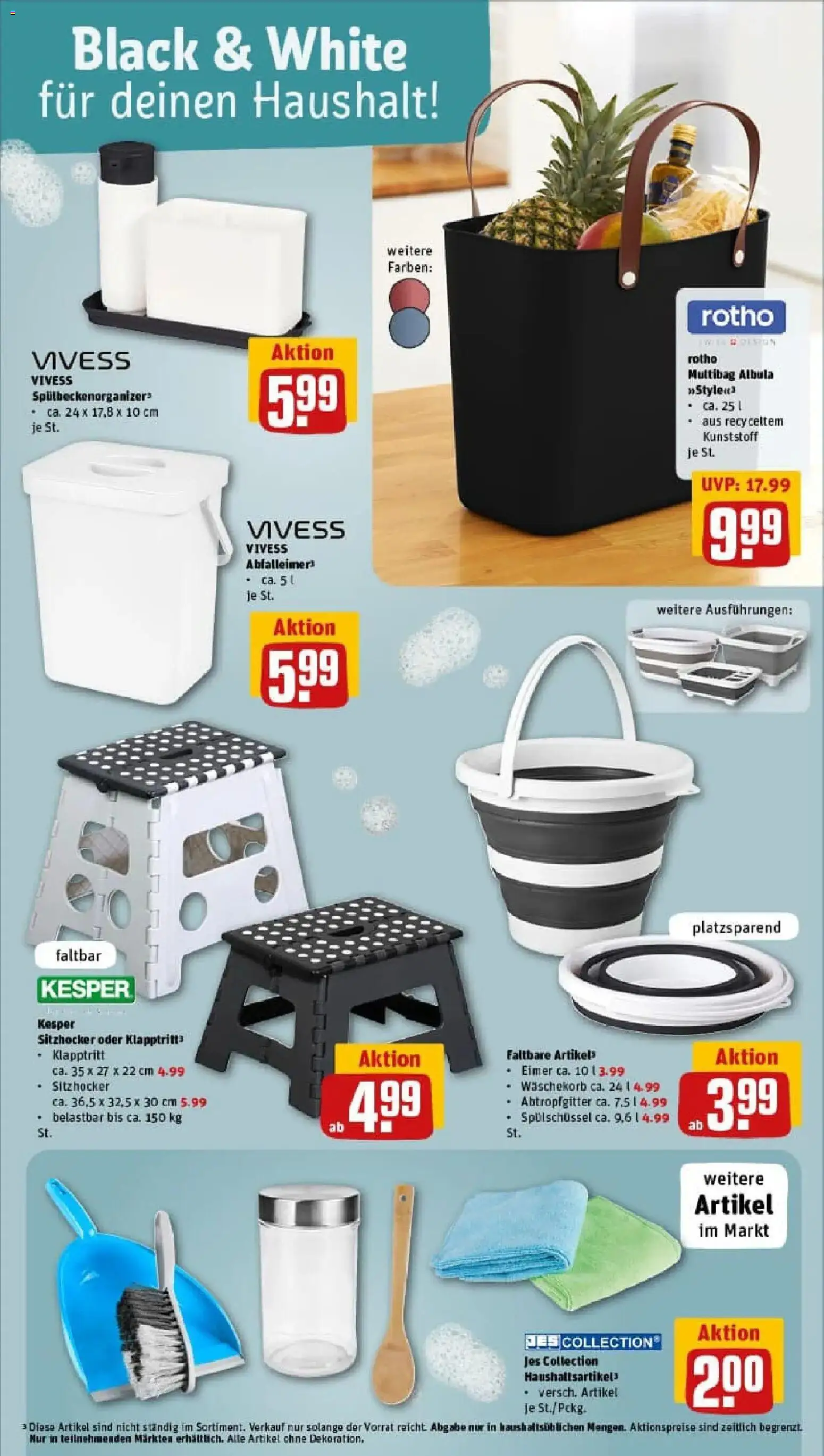 Rewe prospekt Gera / Lusan	 – gültig ab 11.01.2026 | Seite: 29 | Produkte: Abfalleimer