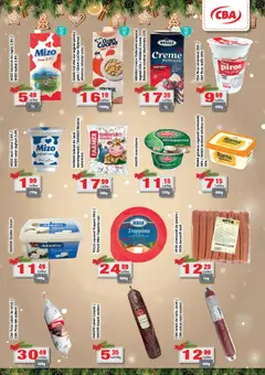 Ofertele CBA valabile de la 11.12.2025 | Pagină: 2 | Produse: Crenvurști, Lapte, Salam, Smântână