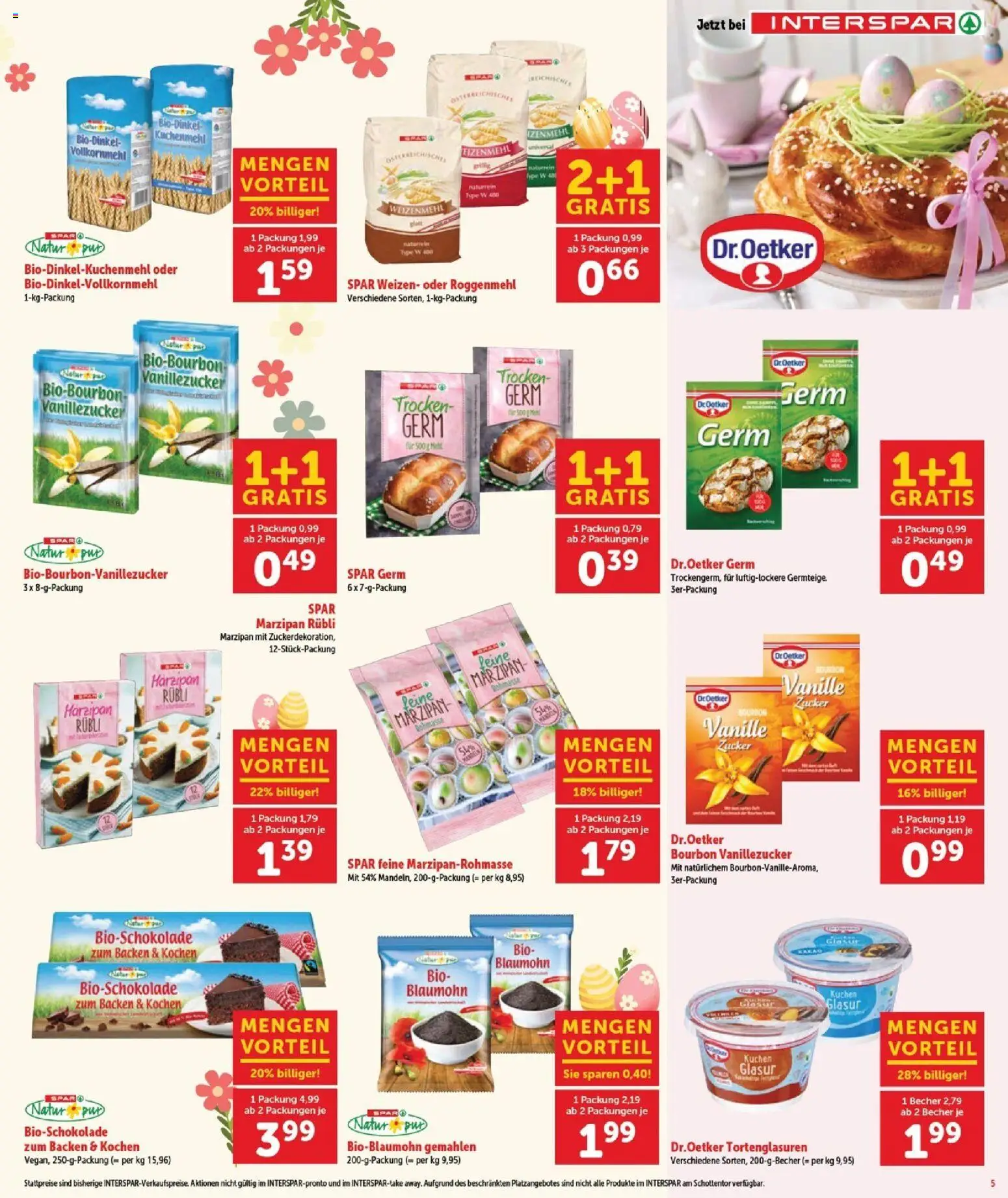 Interspar Flugblatt - Burgenland gültig ab 17.03.2026 | Seite: 5 | Produkte: Zucker, Bourbon