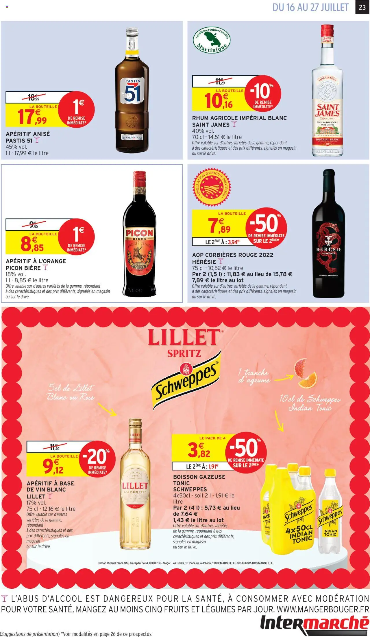  | Page: 24 | Produits: Pastis, Base, Bière, Picon biere