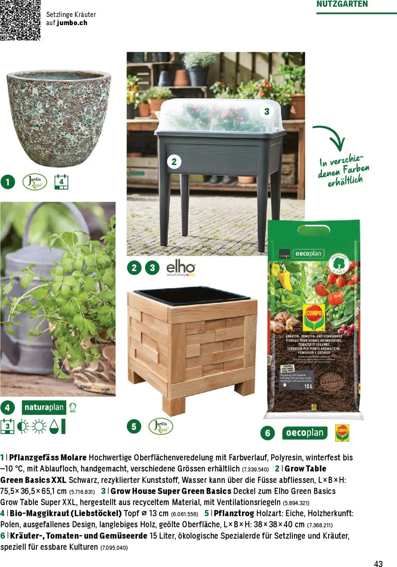 Jumbo Aktionen Dein Garten 2025 ab 21.02.2025 | Seite: 43 | Produkte: Tomaten, Wasser