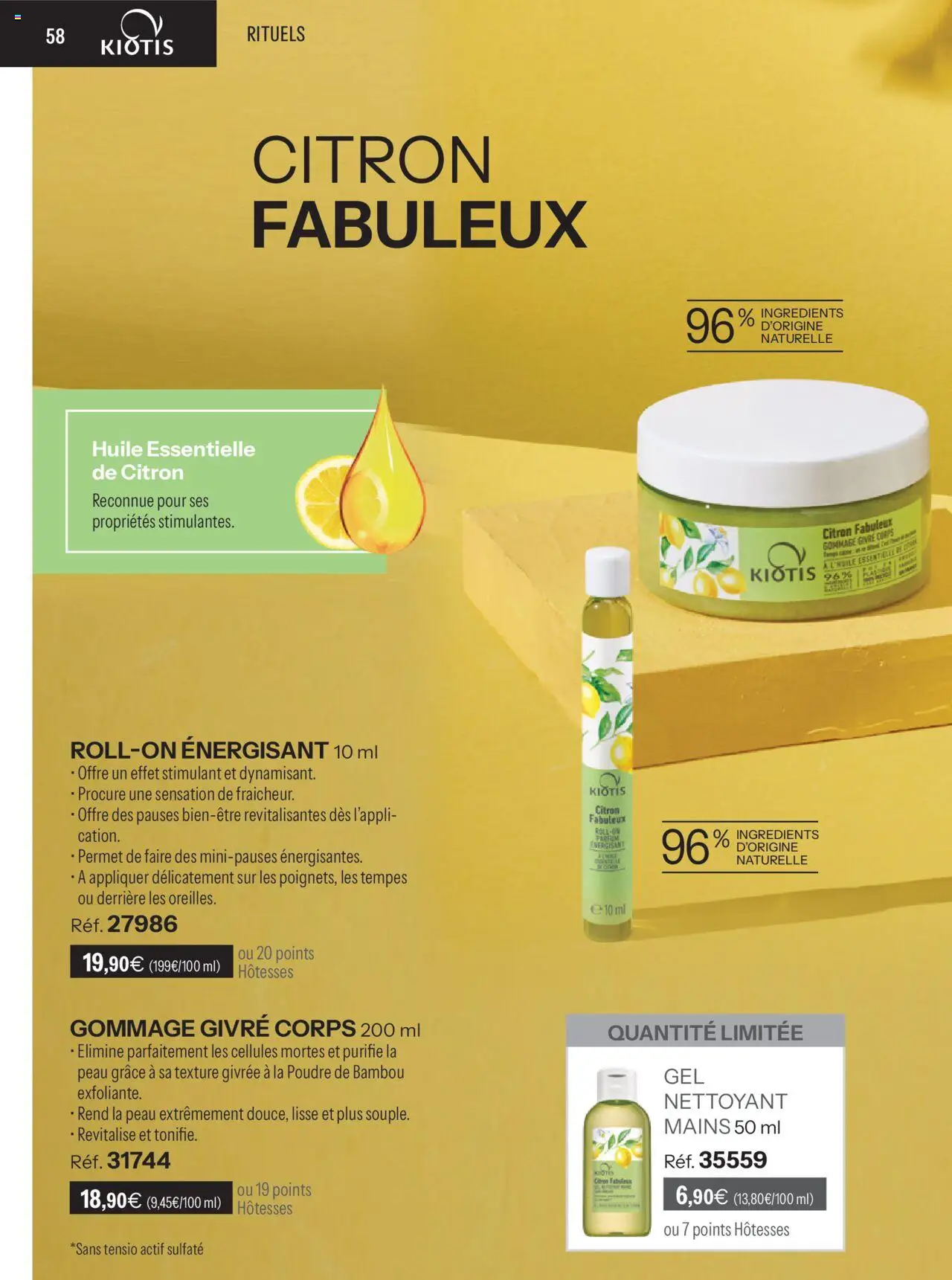 {H1} | Page: 58 | Produits: Body, Citron, Gel nettoyant, Parfum