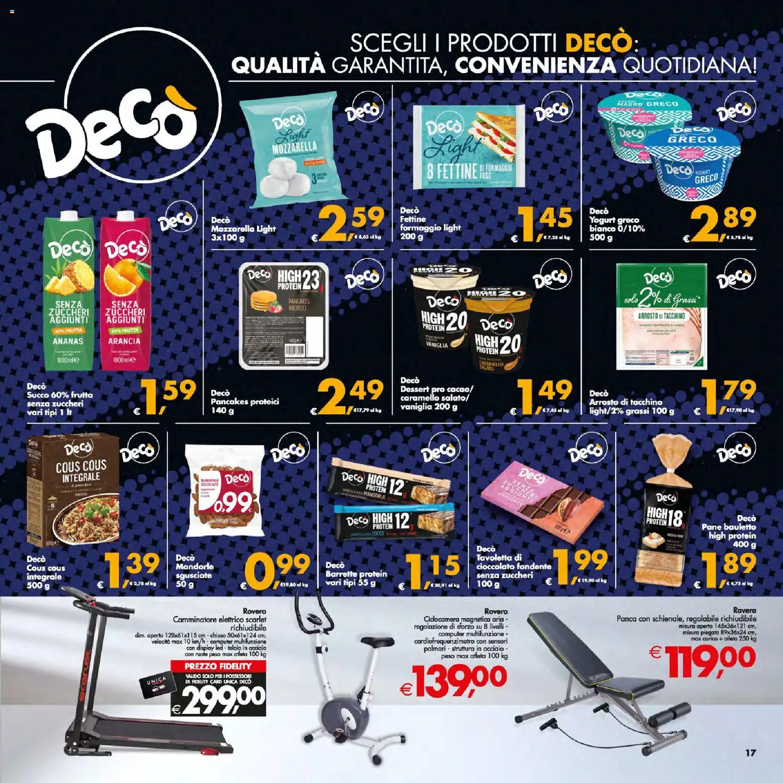 Volantino Decò del 05.01.2026 | Pagina: 18 | Prodotti: Arrosto, Succo, Tacchino, Arancia