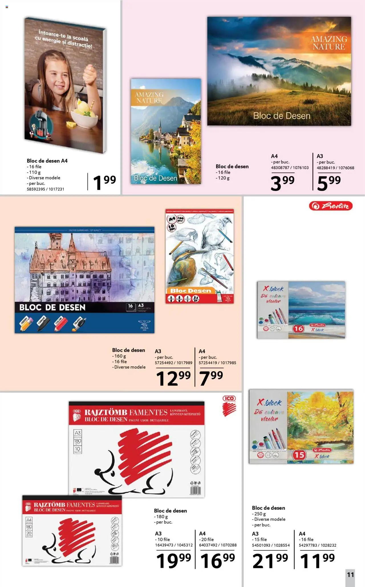 Catalog Selgros - Școala  – valabil de la 08.08.2025 | Pagină: 11 | Produse: Top