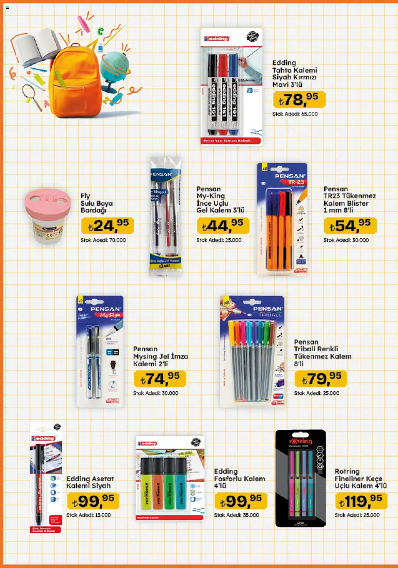 Migros Katalog - 5M Migroskop Dijital - 21.08.2025 tarihinden itibaren geçerlidir | Sayfa: 10 | Ürünler: Tükenmez kalem, Sulu boya