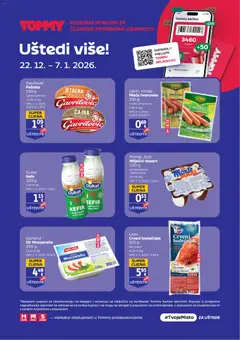 Tommy - Pogodnosti za Tommy vjerne članove - Pregled kataloga iz trgovine Tommy, vrijedi od 22.12.2025