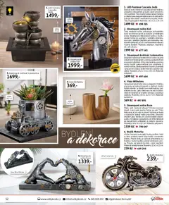 Náhled letáku Velký Košík katalog duben 2026 od 01.04.2026 | Strana: 52 | Produkty: Budík, Kolo, Soška, Stůl