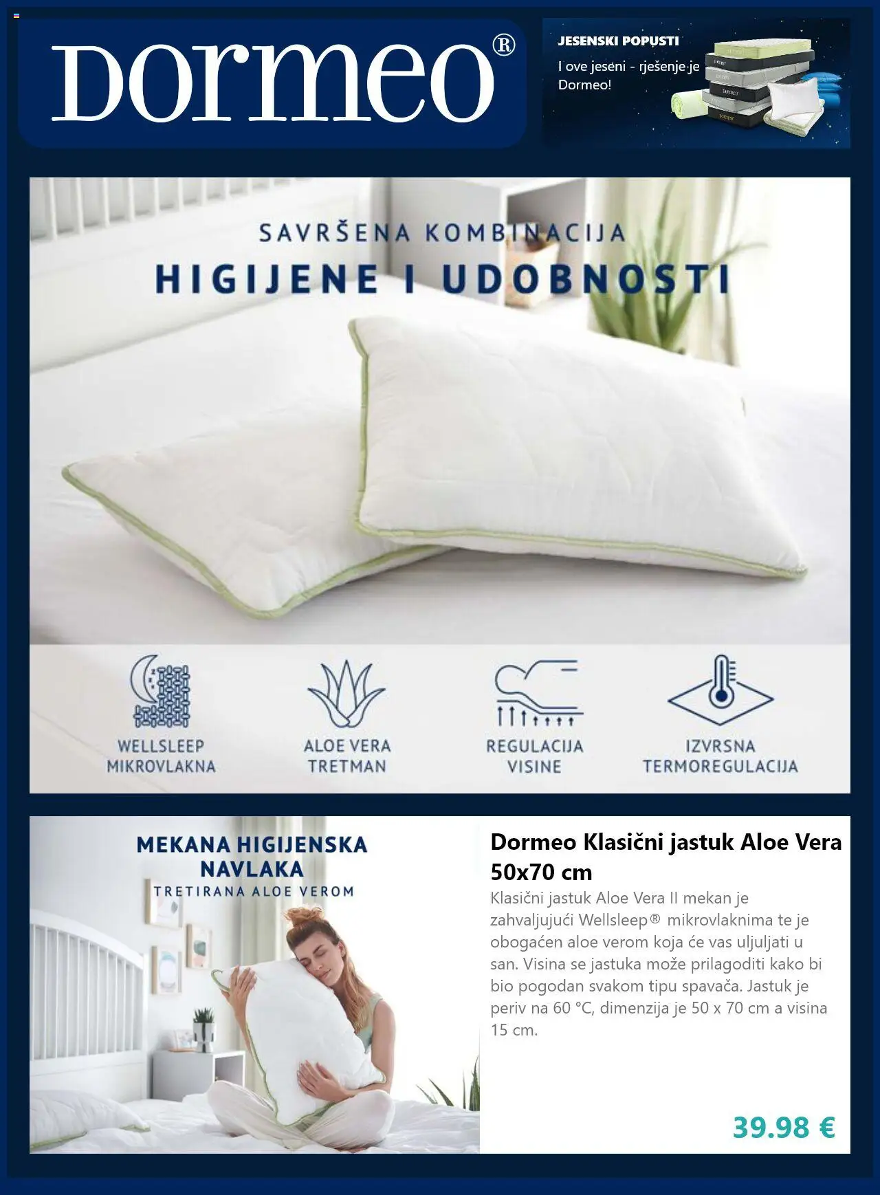 Dormeo Home katalog | vrijedi od 18.09.2025 | Stranica: 3 | Proizvodi: Jastuk