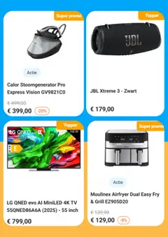 Krëfel folder / publicité - Voorbeeld van een folder van Krëfel, geldig van 03.02.2026 | Pagina: 3 | Producten: Tv, Grill