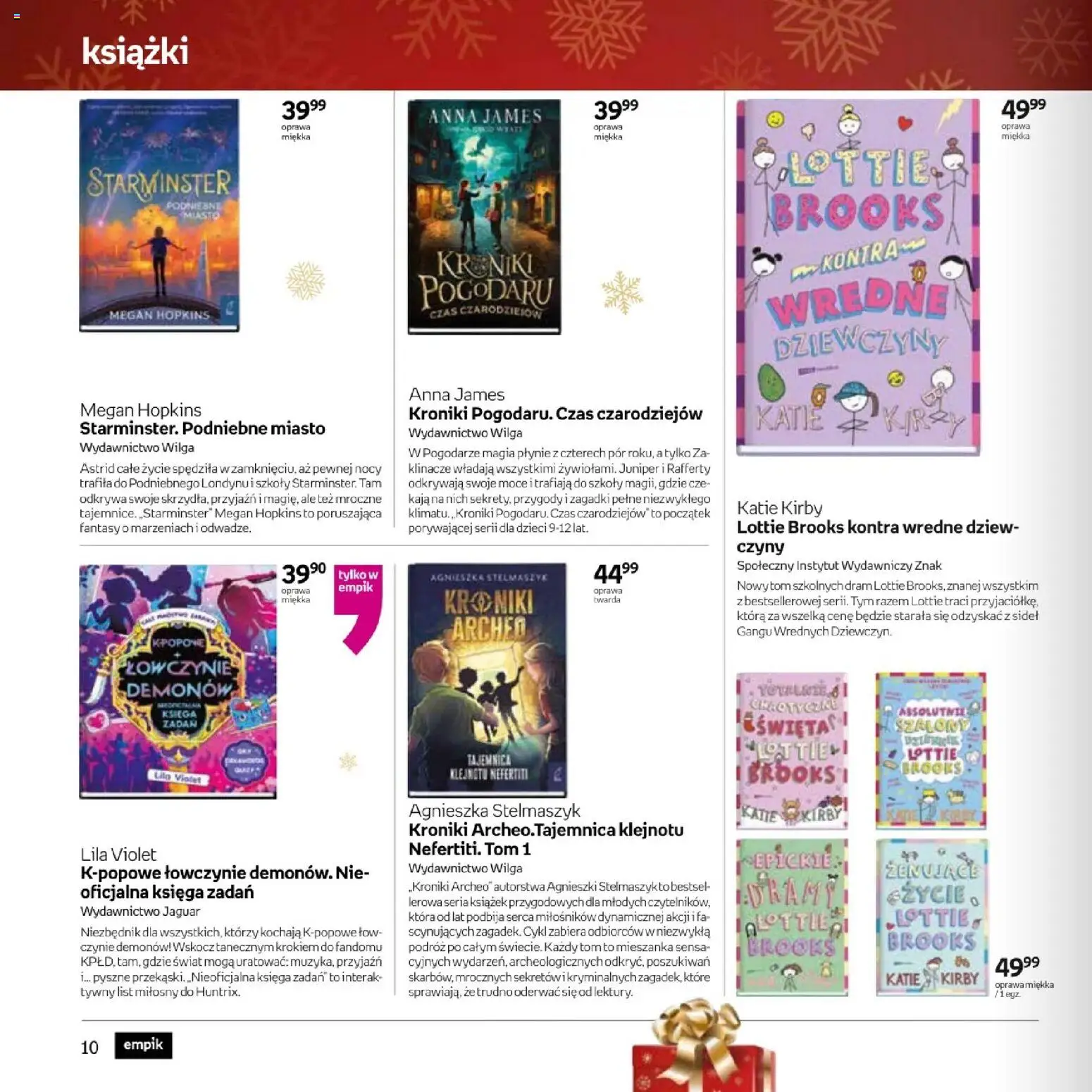 Empik promocje - Xmas Zabawki od 26.11.2025 | Strona: 10 | Produkty: Por, Książki