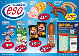 Náhled letáku Eso market leták od 15.10.2025
