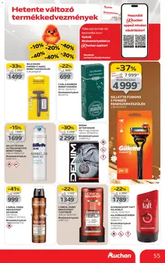 Auchan Akciós újság - amely érvényes a következő dátumtól: 27.11.2025 | Oldal: 55