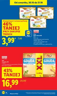 Pogląd oferty "Pilos Ser gouda, XXL, 2 x 500 g" - ważna od 30.10.2025 | Strona: 10