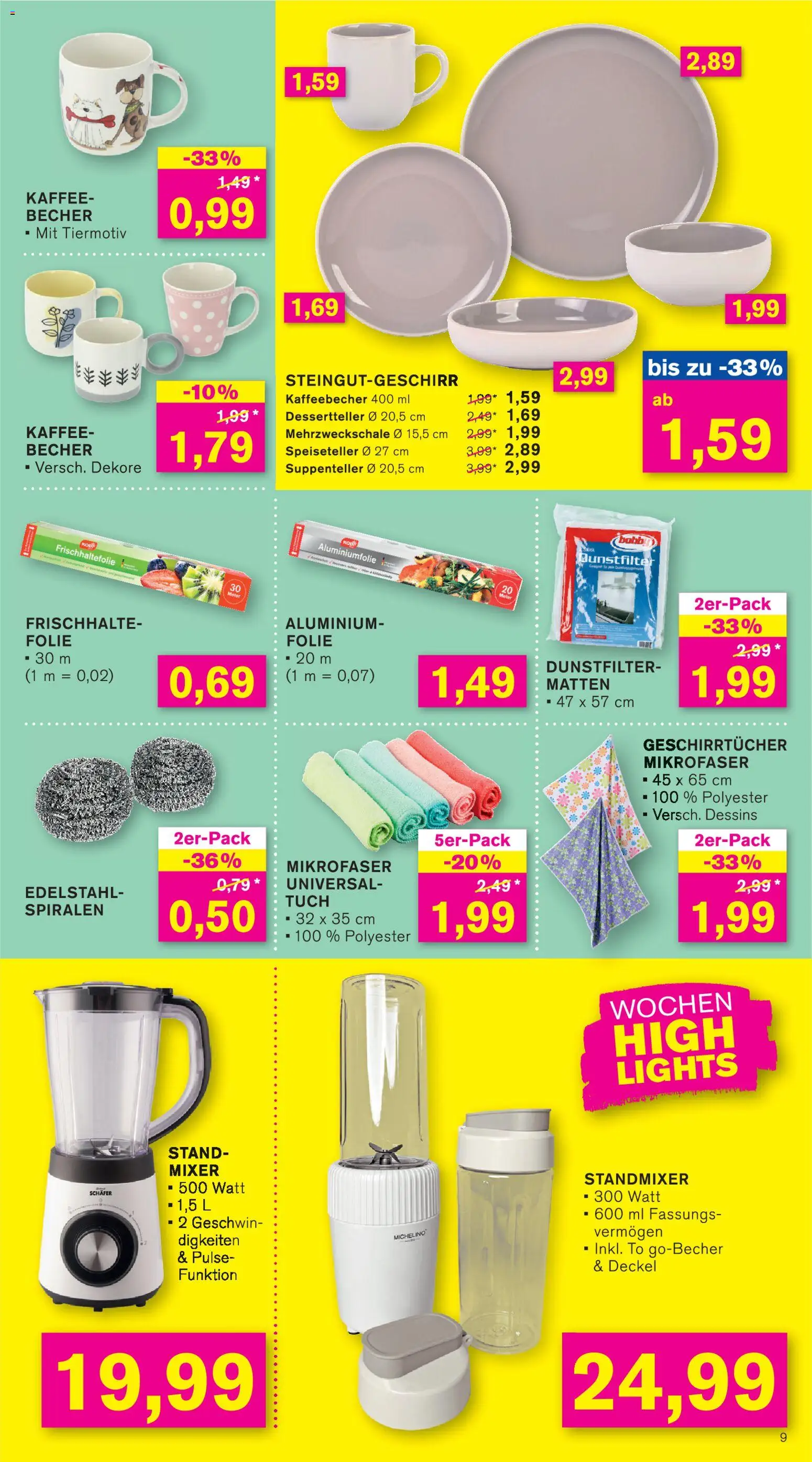 KODi Prospekt 	 – gültig ab 05.01.2026 | Seite: 9 | Produkte: Mixer, Kaffee
