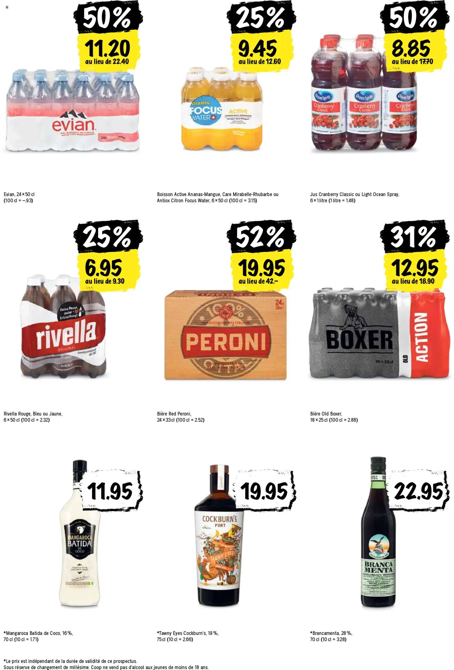 Coop aktionen FR – gültig ab 31.03.2026 | Seite: 27 | Produkte: Boxer