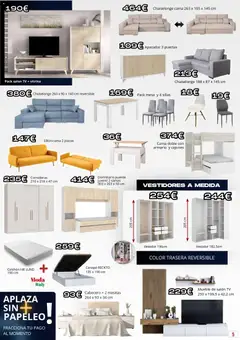 Vista previa Atrapa Muebles - folleto válido desde el 01.12.2025 | Página: 5 | Productos: Colchon, Mesa, Armario, Aparador