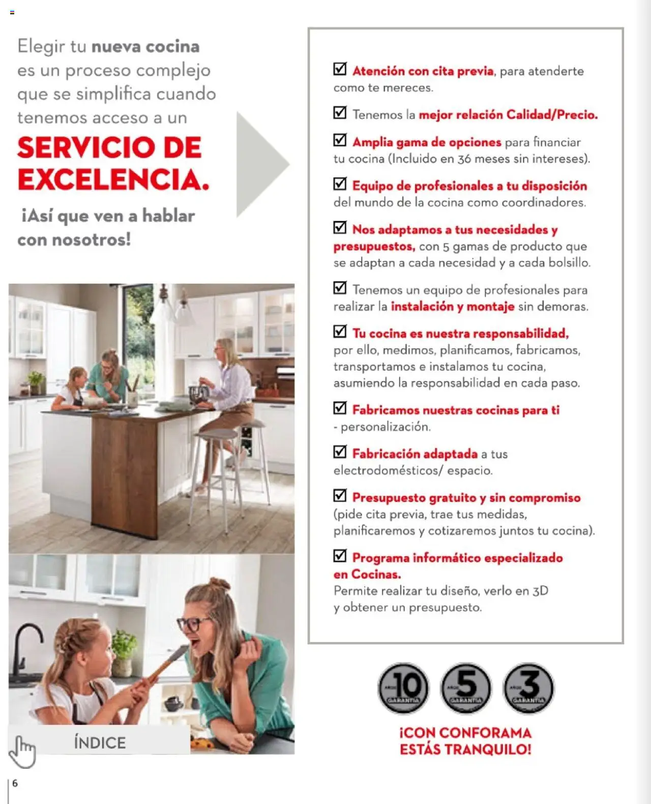 Conforama - Folleto │ válido desde el 27.03.2025 | Página: 6 | Productos: Té, Cocina
