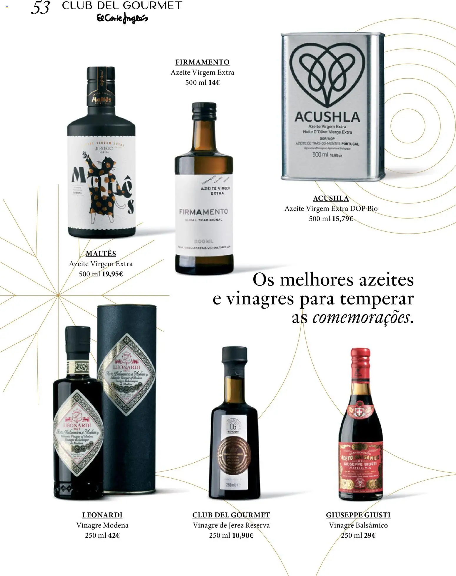 El Corte Ingles folheto │ válido de 26.11.2025 | Página: 53 | Produtos: Vinagre, Vinagre balsâmico, Azeite