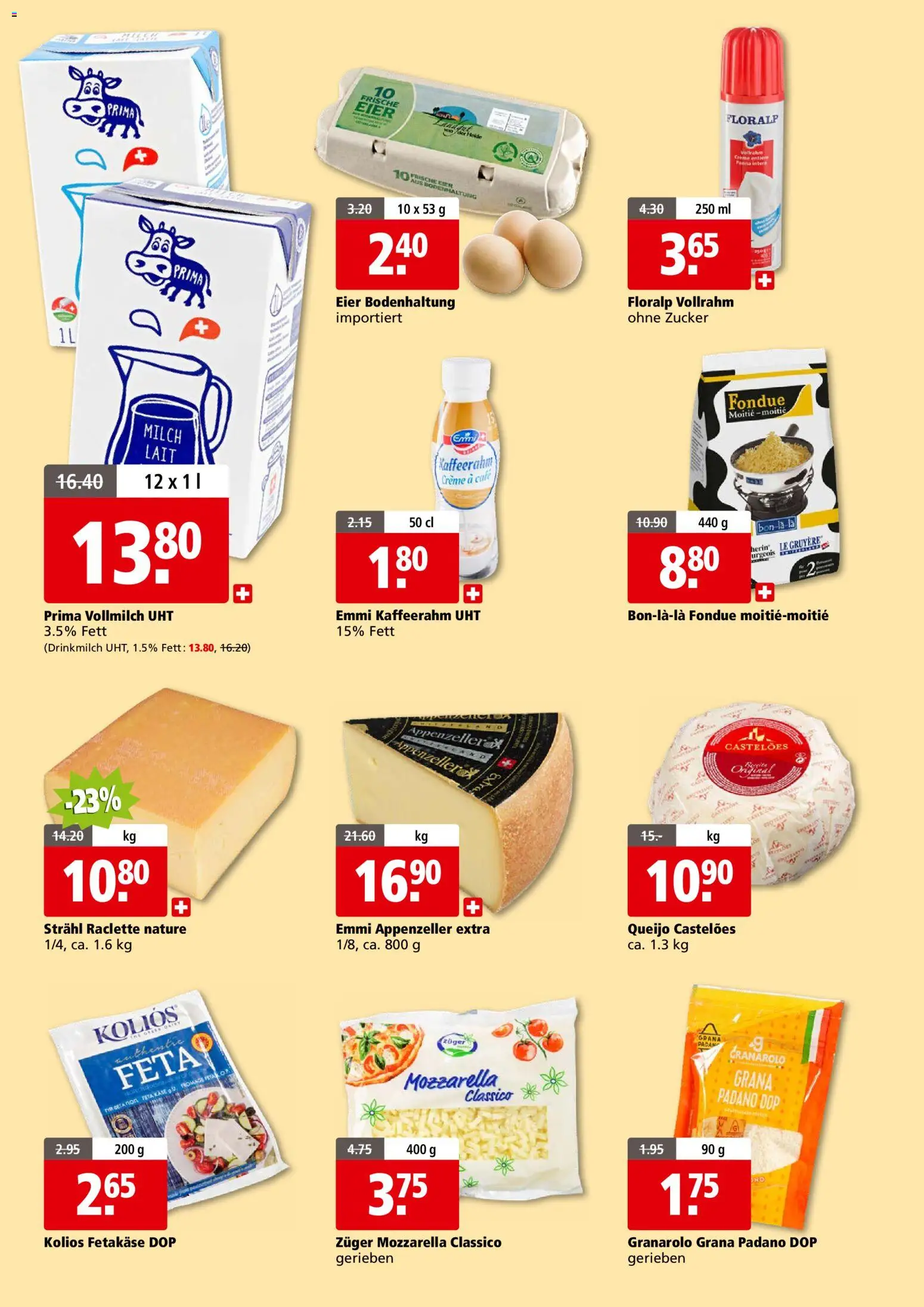 Aligro Aktionen Fleisch Festival Schlieren, Gossau SG, Frauenfeld, Rapperswil-Jona, Sargans, Bern, Brüttisellen, Pratteln, Emmen, Spreitenbach – gültig ab 24.11.2025 | Seite: 8 | Produkte: Eier, Zucker, Fondue, Creme