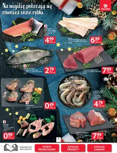 Pogląd oferty "Selgros cash&carry Gazetka" - ważna od 04.12.2025 | Strona: 3 | Produkty: Pstrąg tęczowy, Krewetki, Krewetki białe, Tuńczyk