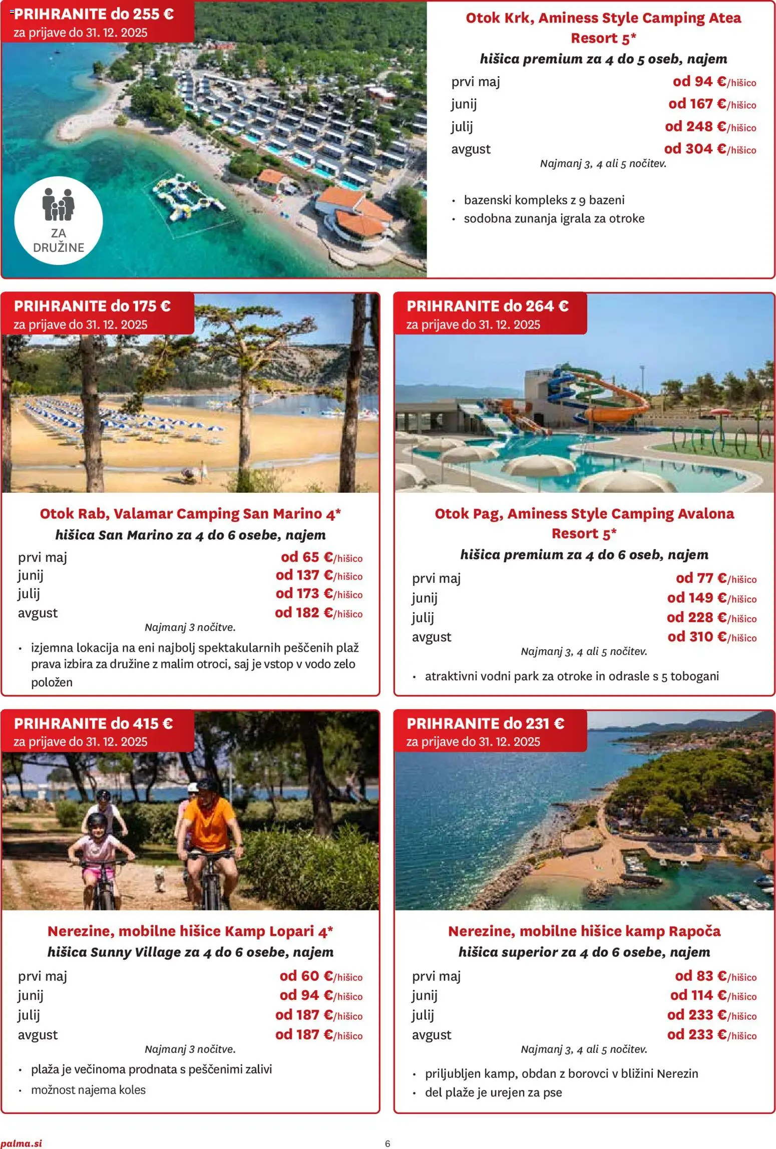 Novi Palma katalog ponudbe – veljaven od 06.11.2025 | Stran: 6