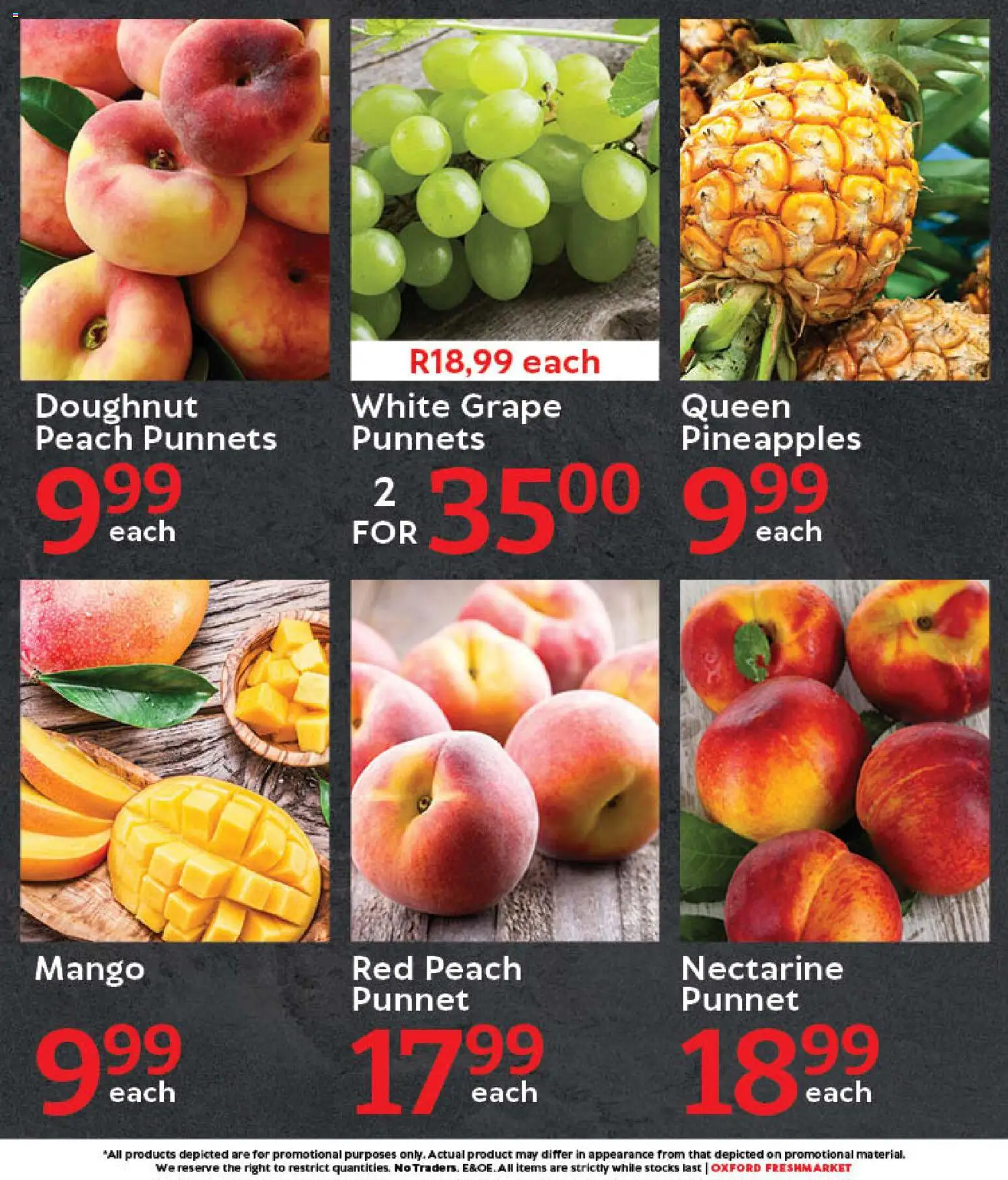 New Oxford Freshmarket catalogue – valid from 03.01.2026 | Page: 4 | Products: Mango, Peach