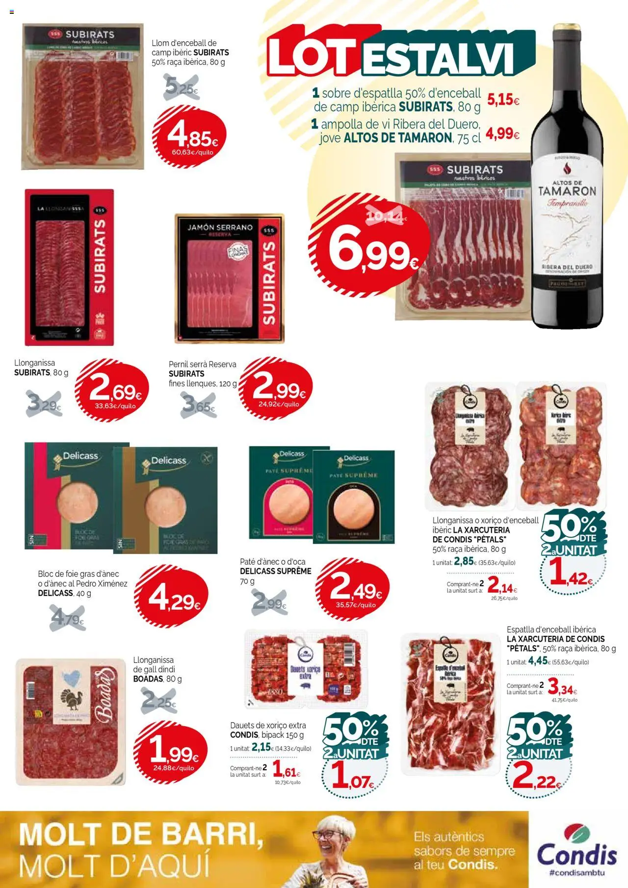 Condis folleto life │ válido desde el 20.08.2025 | Página: 5 | Productos: Jamón serrano, Jamón, Paté