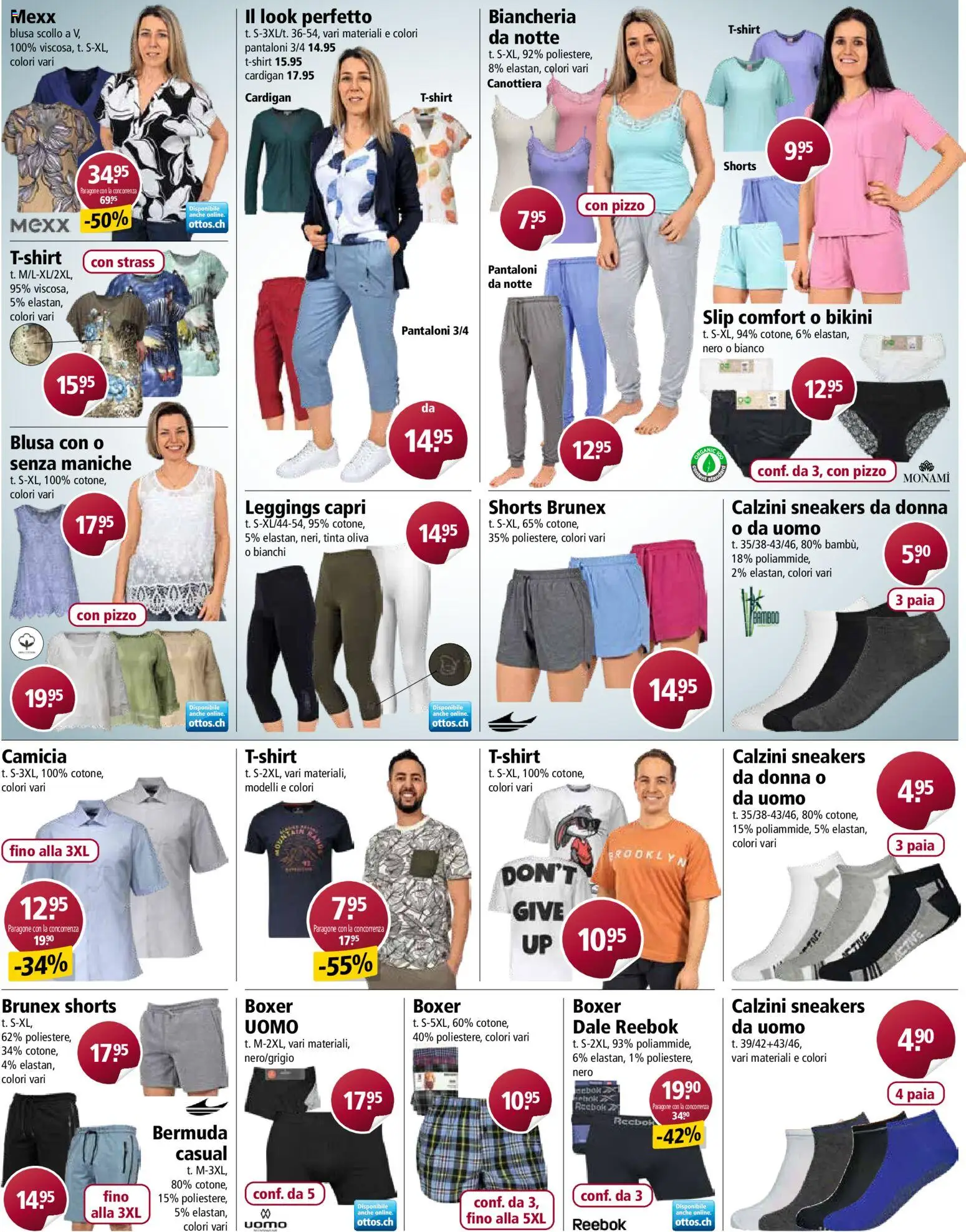 Otto's Aktionen IT – gültig ab 17.03.2026 | Seite: 8 | Produkte: Cardigan, Slip, Boxer, Bermuda