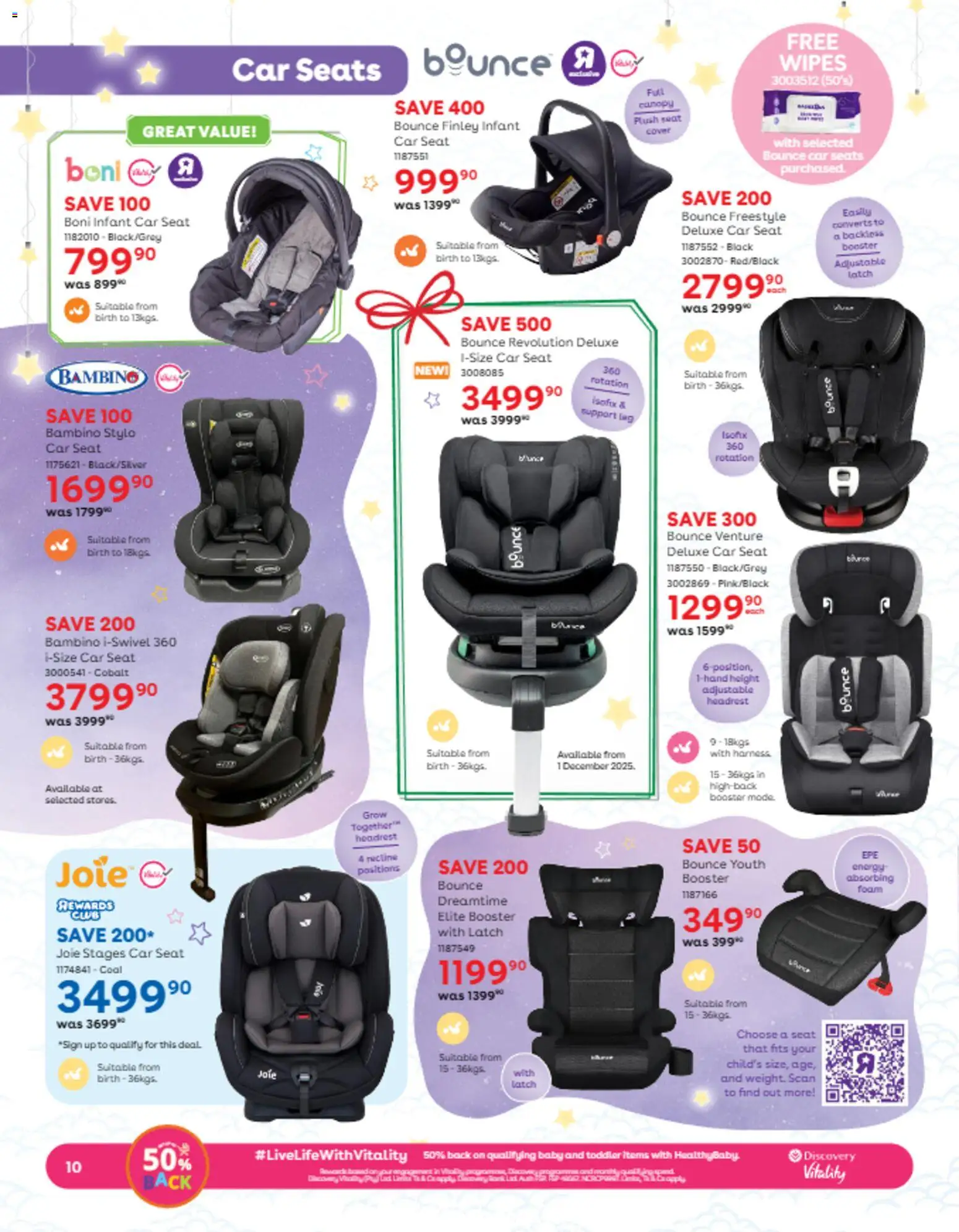 New Babies R Us catalogue – valid from 06.11.2025 | Page: 10 | Products: Cover, Foam