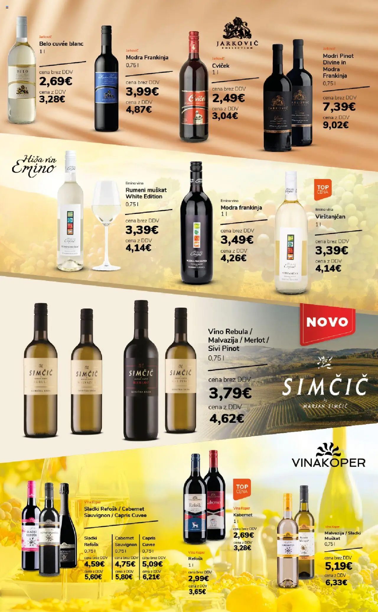 Ahac katalog │ velja od 01.07.2025 | Stran: 11 | Izdelki: Vino