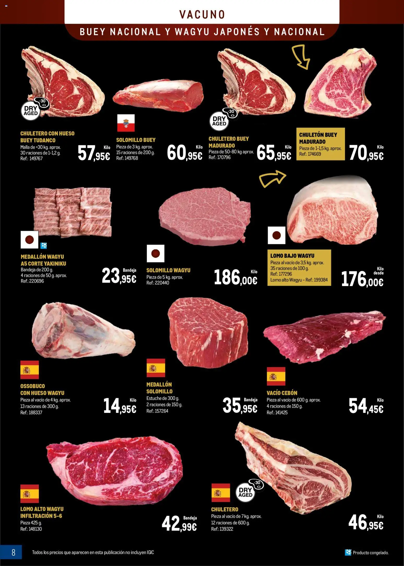 Makro - Especial Carnes Canarias │ válido desde el 03.11.2025 | Página: 8 | Productos: Bandeja