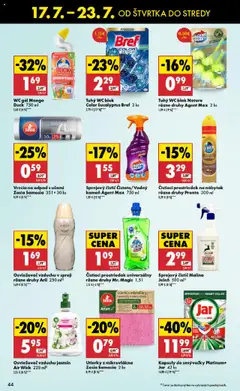 Biedronka leták │ platný od 17.07.2025 | Strana: 44 | Produkty: Nábytok, Osviežovač vzduchu, Čistiaci prostriedok, Wc blok