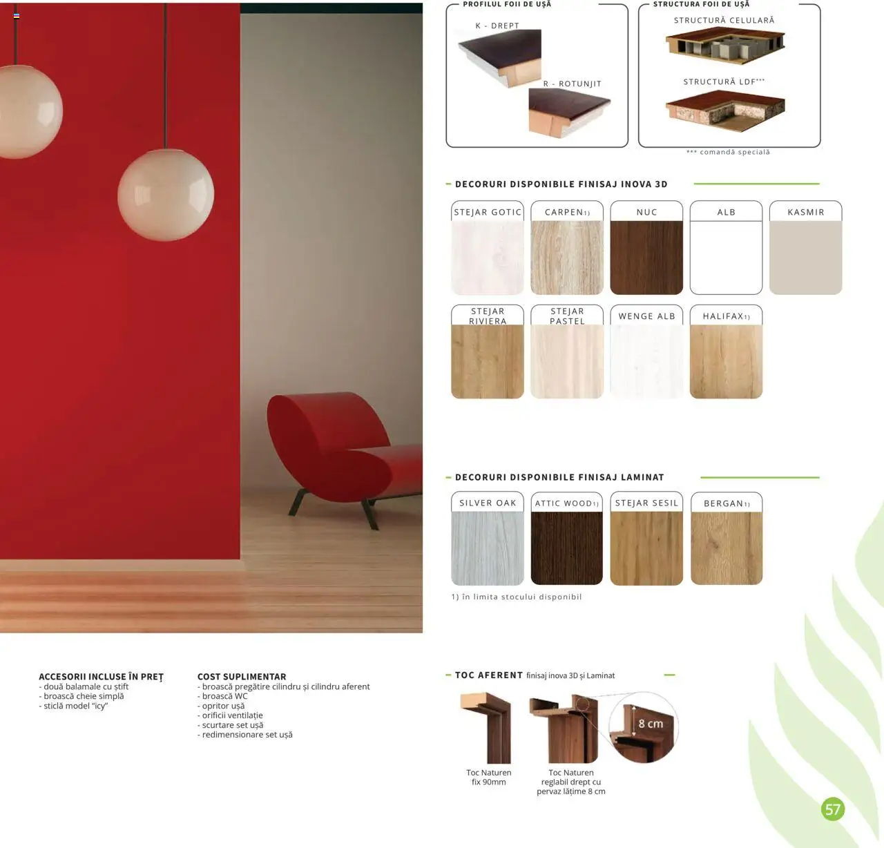 Proges catalog - Naturen – valabil de la 01.08.2025 | Pagină: 57 | Produse: Ușă
