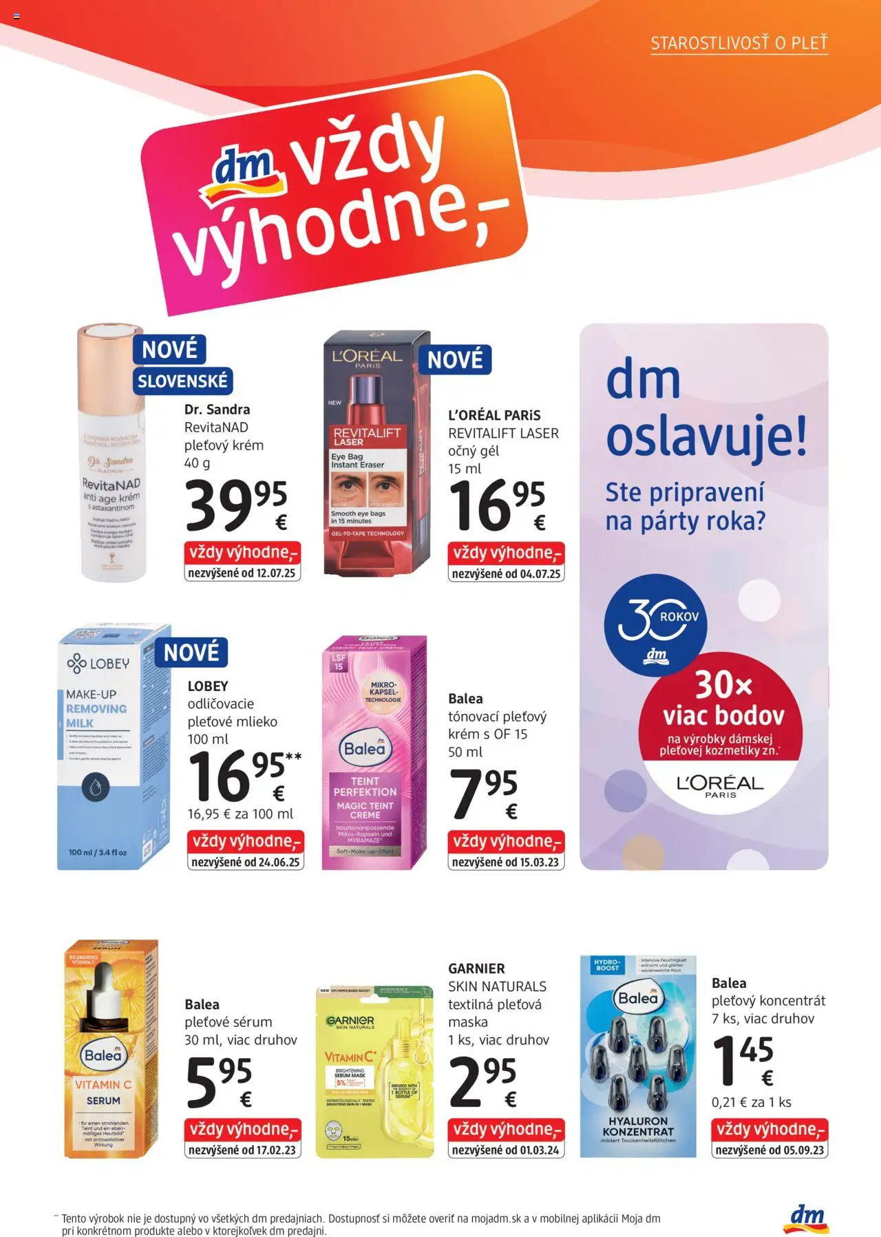 dm drogerie Journal September 2025 │ platný od 01.09.2025 | Strana: 17 | Produkty: Laser, Mlieko, Maska, Krém