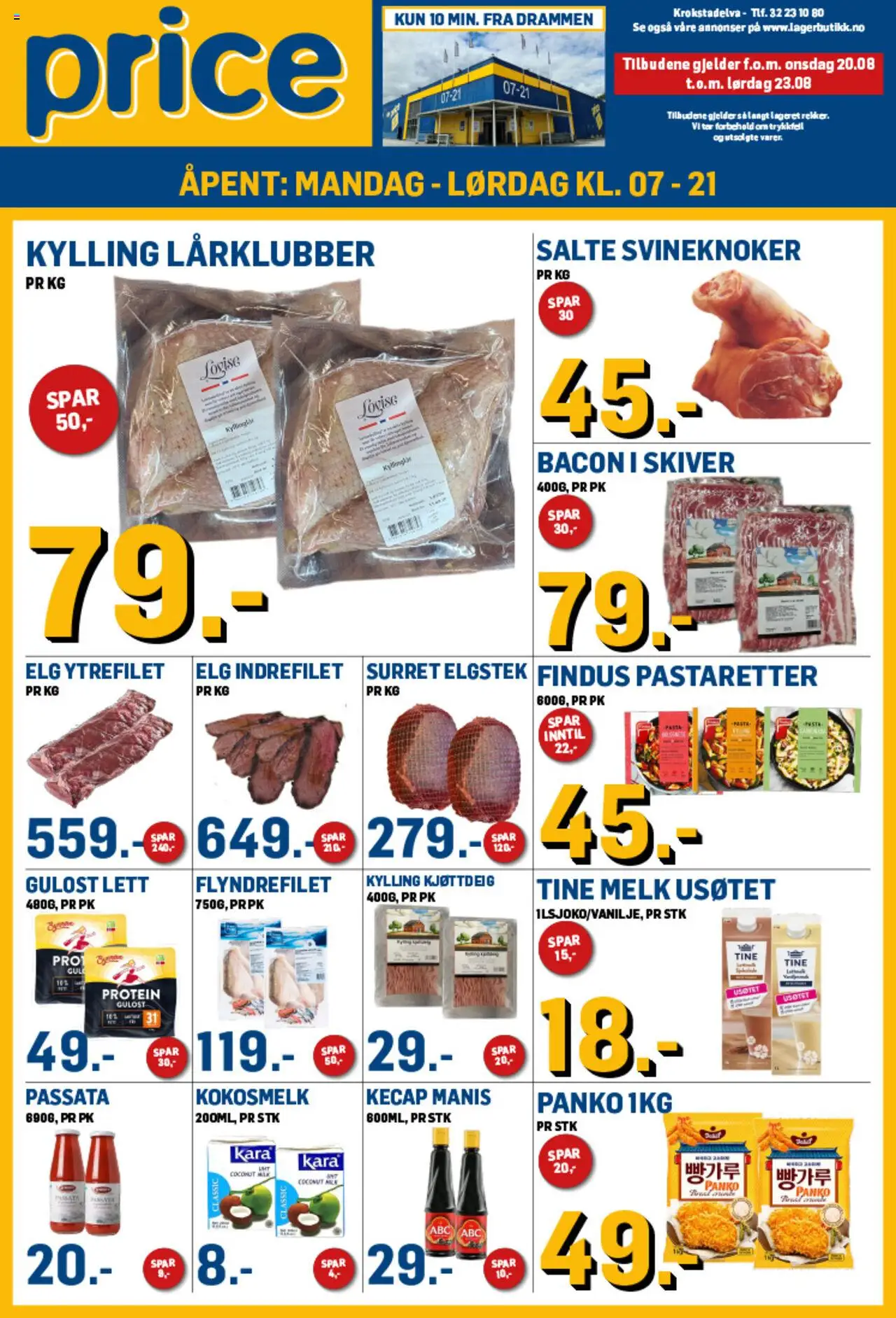  | Side: 1 | Produkter: Kylling, Kjøttdeig, Karrysalat, Necessär