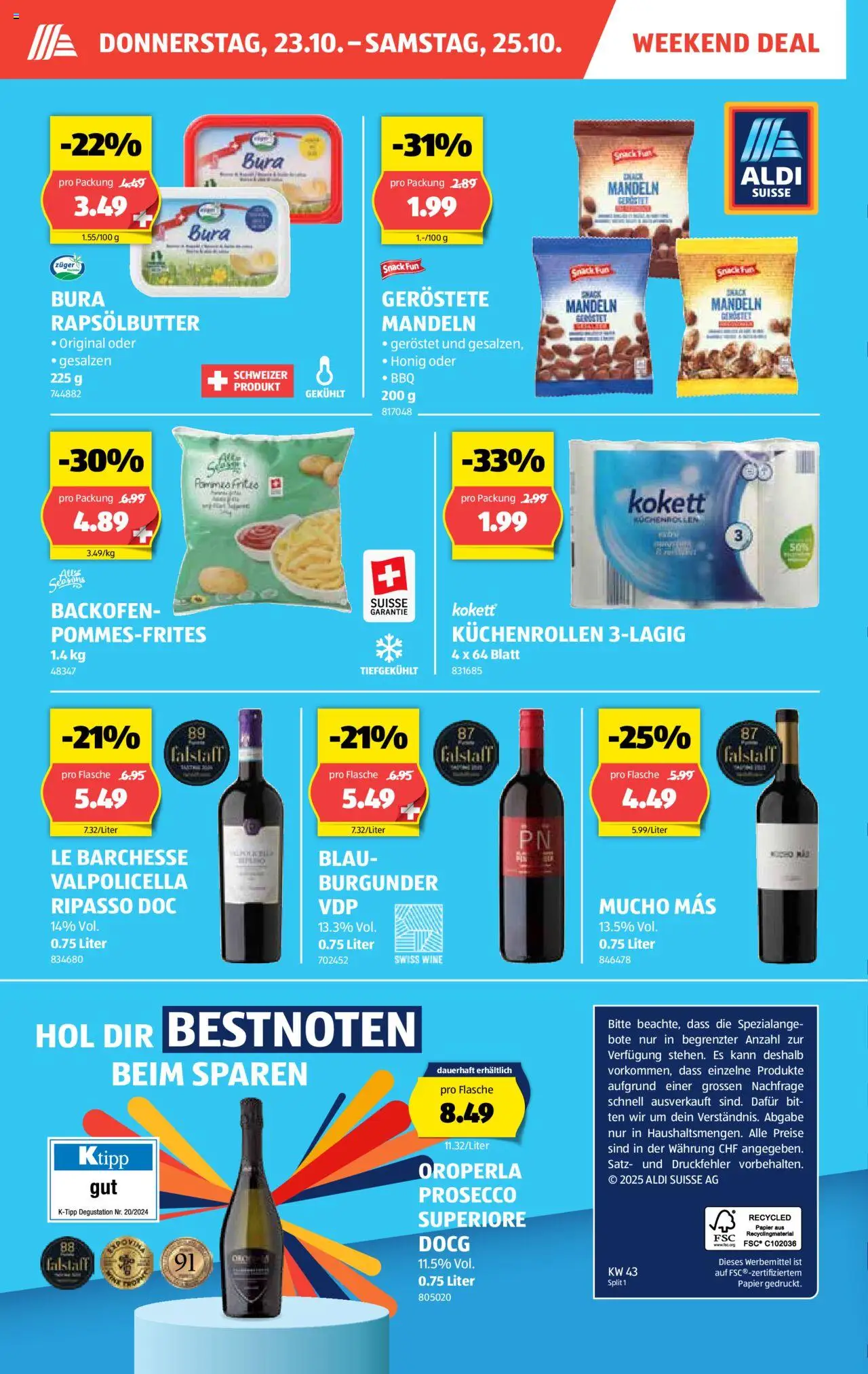 Aldi Aktionen – gültig ab 23.10.2025 | Seite: 2 | Produkte: Backofen