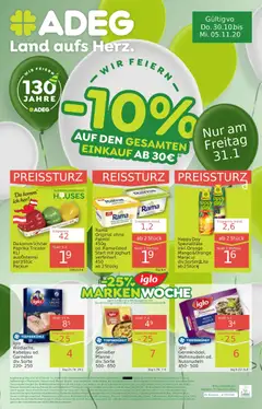 ADEG Flugblatt ab 30.10.2025 gültig