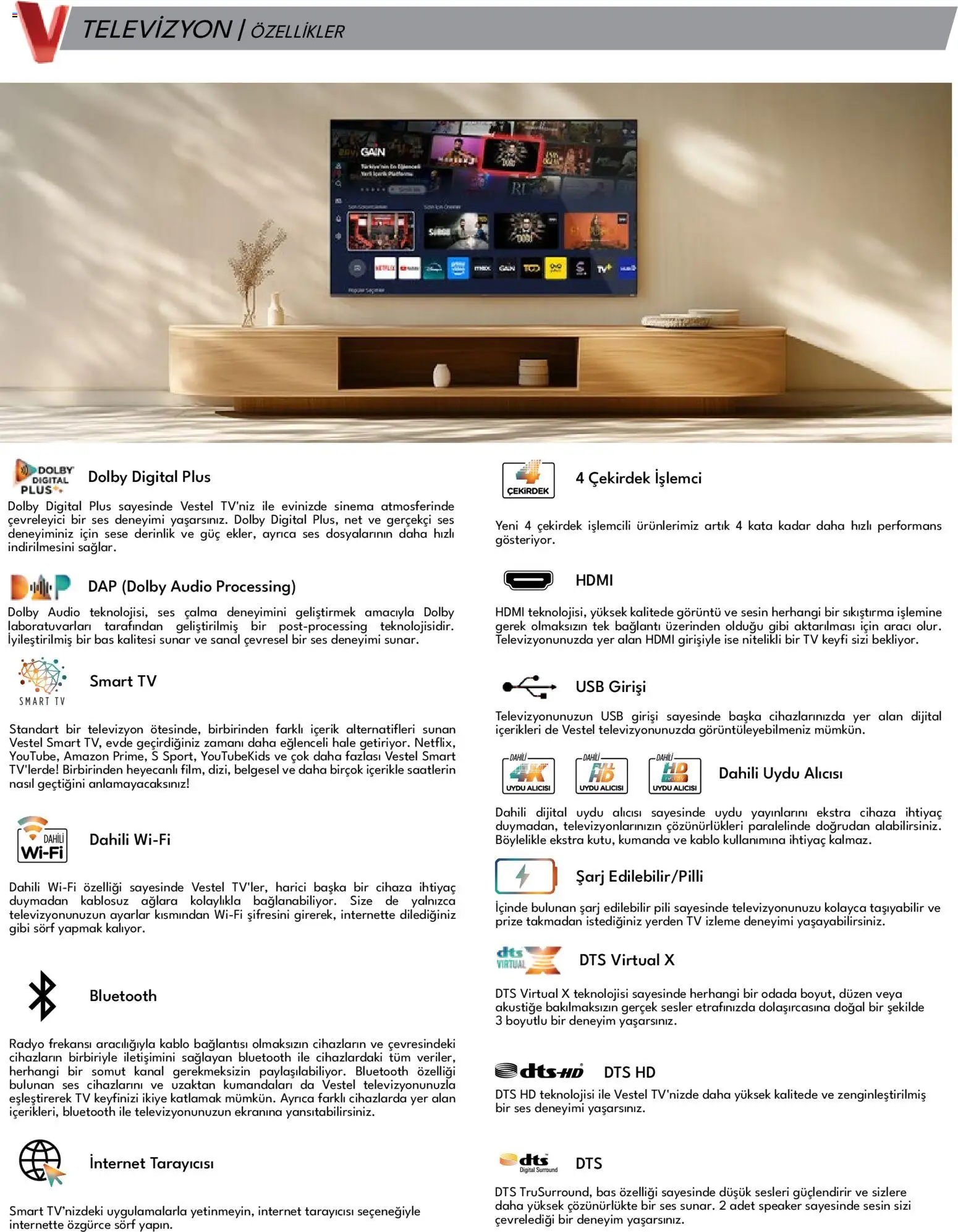 Vestel Tüketici Elektroniği - 03.12.2025 tarihinden itibaren geçerlidir | Sayfa: 3