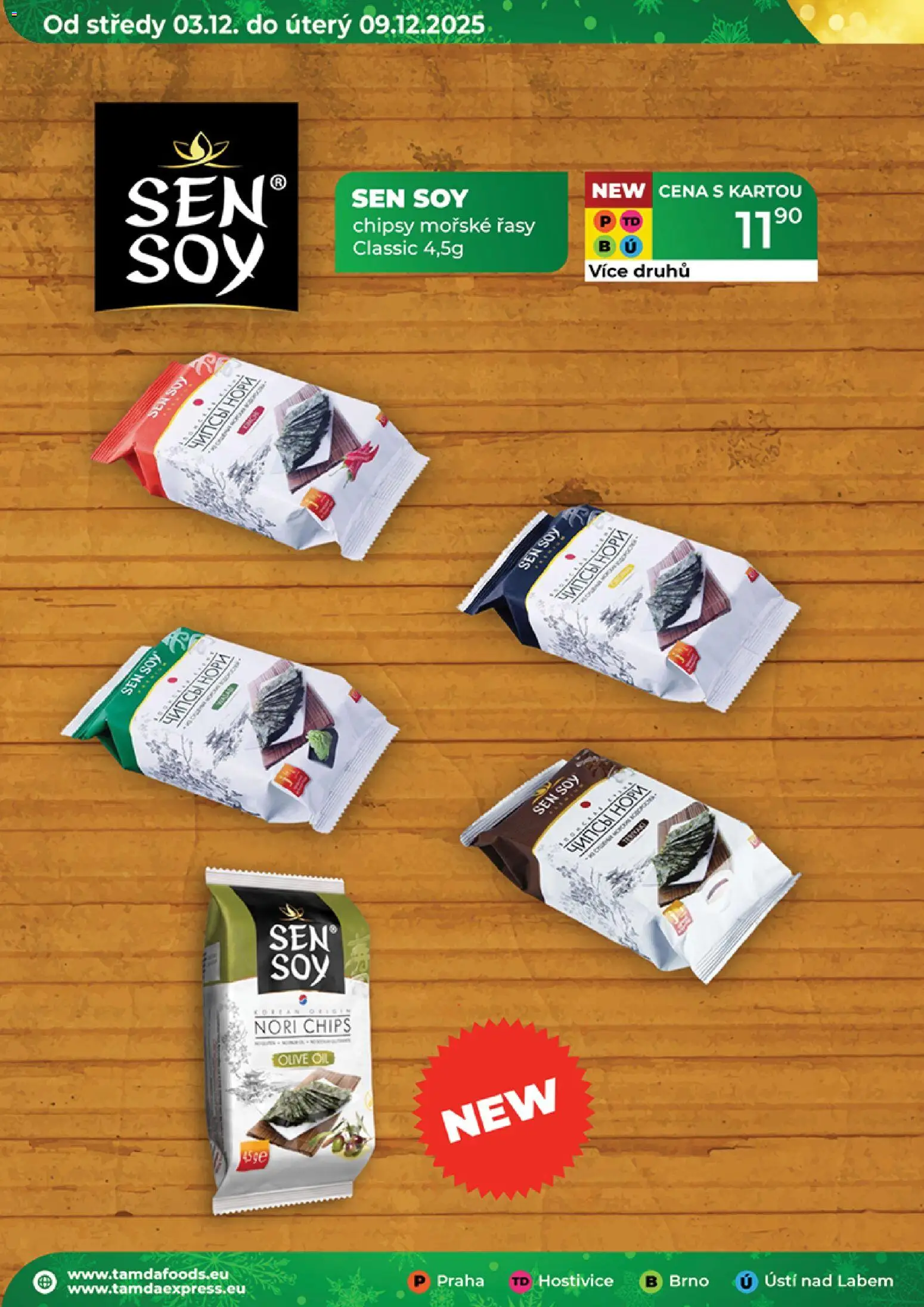 Tamda Foods leták od 03.12.2025 | Strana: 48 | Produkty: Mořské řasy, Chipsy