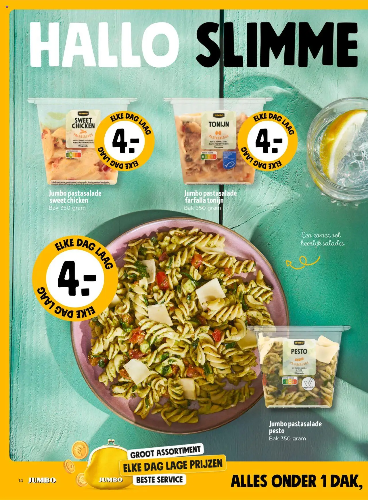  | Pagina: 14 | Producten: Salades, Salade, Tonijn, Gyors rizs