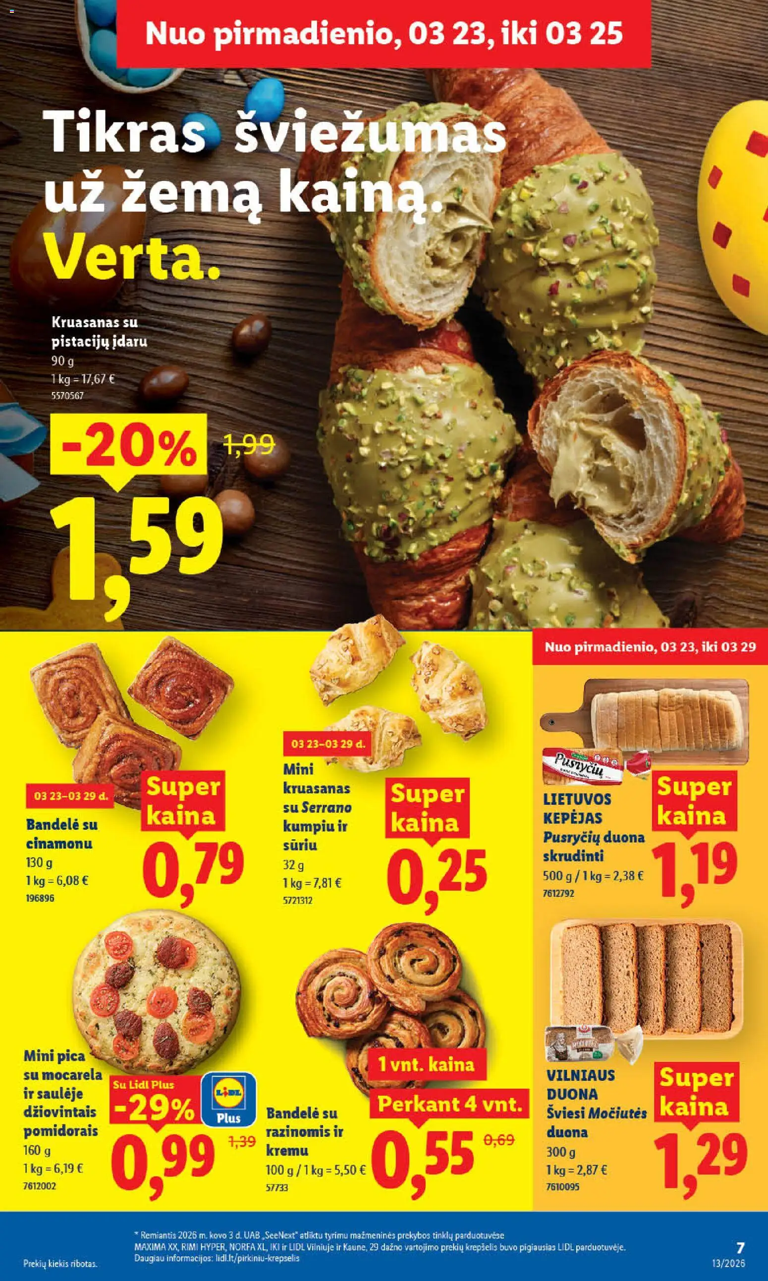 LIDL akcijos nuo 23.03.2026 | Puslapis: 7