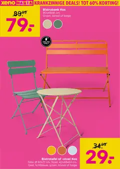 Xenos folder - Voorbeeld van een folder van Xenos, geldig van 13.04.2026 | Pagina: 5 | Producten: Tafel, Stoel, Koraal